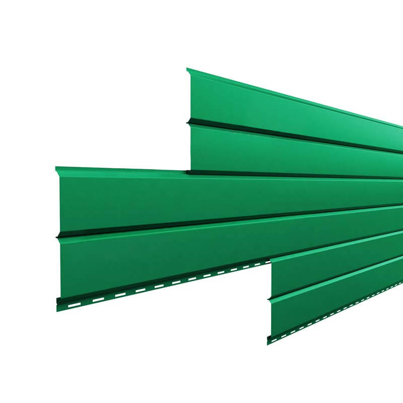 Металлосайдинг L-Брус «Зеленая мята» (RAL-6029)