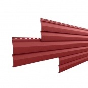 Металлосайдинг «Красно-коричневый» (RAL-3011)