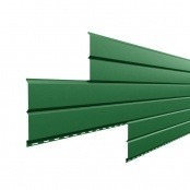 Металлосайдинг L-Брус «Зеленая листва» (RAL-6002)